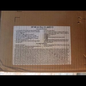HP All-in-one 24 dd0010 23.8’’